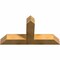 Ekena Millwork Portland Rough Sawn Timber Gable Bracket, Western Red Cedar, 48"W x 26"H x 6"D x 6"F, 13/12 Pitch GBW048X26X0606POR00RWR - alternate 3